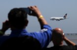 Crowd Welcomes World's Largest Airliner
