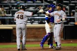 Images: Giants Take Double Header vs Mets