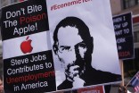 Protesting Apple's Hiring Practices