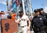 Images From Giants Home Opener