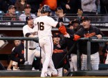 Giants Even Series With Phillies (Images)