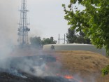 San Jose Homes Barely Escape Brush Fire
