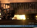 Big Rig Fire Kills Monday Commute