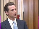 Newsom as mayor and candidate