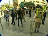 Protests Break Out At Mortgage Broker Convention