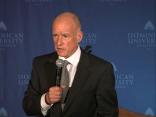 Raw Video: Jerry Brown in the Spin Room