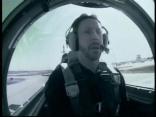Raw Video: Larry Ellison Flies Fight Jet