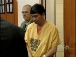 Triple Murder Suspect Hangs Head in Court