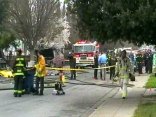 Plane Crashes Into Peninsula Neighborhood