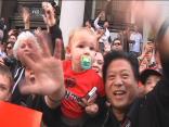 Video Archive: Giants Fans View of the Parade