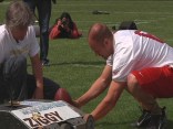 49ers Kicker Takes on a Robot