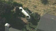Woman Crashes Into Livermore Backyard