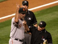 Giants Managers Score Double-Ejection in Dodger Win