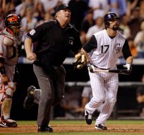 Rockies Pull Even in Denver