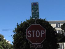 New York Newspaper Busts on Bay Area's Bikes