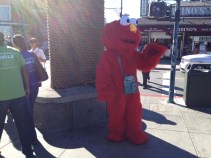 Banned in NYC, "Evil Elmo" Hits San Francisco