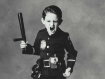 "Kid Cop" Caught -- Again