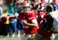 Niners Batter Rams in Blowout Win