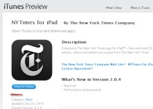 NY Times Offers Subs via iTunes
