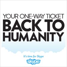 Skype Says Facebook is Killing Humanity