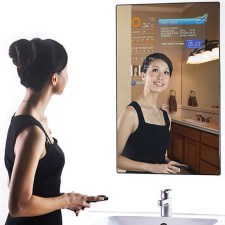 Interactive Mirror Simultaneously Increases Narcissism and Productivity