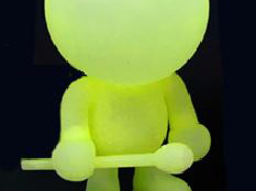 Glow-In-the-Dark Blow Up Doll
