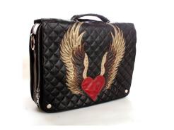 Wild Card Winged Heart Computer Bag