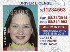 Under 21? Check Out Your New Driver's License
