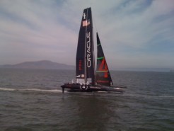 Team Oracle Takes to San Francisco Bay