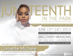 San Jose Juneteenth 150th Celebration in the Park