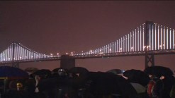 Bay Bridge Light Display Debuts