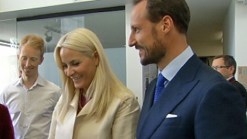 Norway Royalty Visits Silicon Valley