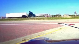 Raw Video: 18-Wheeler Jackknife Caught on Camera