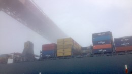 Images: MSC Fabiola Sails Through the Bay