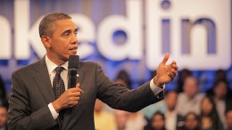 Obama Hits Mountain View for LinkedIn Town Hall