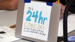 24 Hour Comic Book Day (Images)