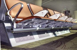 Even the Chairs Are High Tech at New Airport