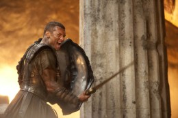 Sam Worthington and Mads Mikkelsen Love Their Leather Titan Man-i-Skirts