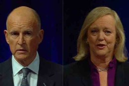 Jerry Brown Offers Apology to Meg Whitman After Using "Salty" Language