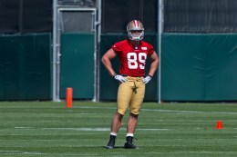 Rookie Tight End McDonald Has Earned Accolades