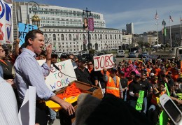 Gavin Rethinking Mass Layoffs