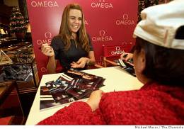 Bay Area Olympian Staying Dry
