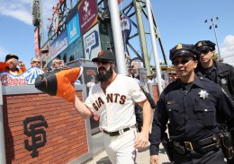 Images From Giants Home Opener