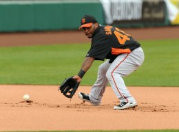 Images of the SF Giants Work Out