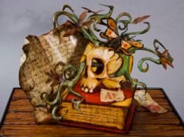 Cardboard Turns Into Bugs, Birds and Brains
