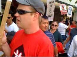 Hotel Workers Take to the Streets