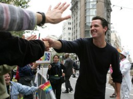 Newsom Hopes New Year Strips Him of Celebrity Status