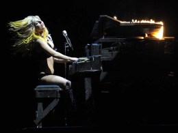 Lady Gaga Cruises Through the Mission