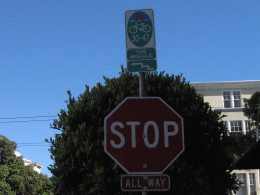 New York Newspaper Busts on Bay Area's Bikes