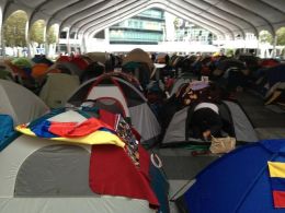 Twilight Tent City